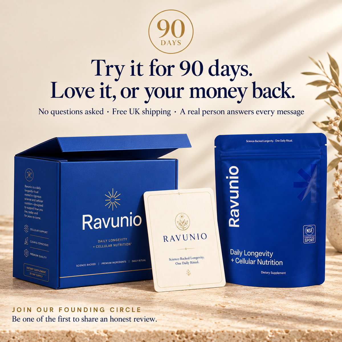 90-day money-back guarantee