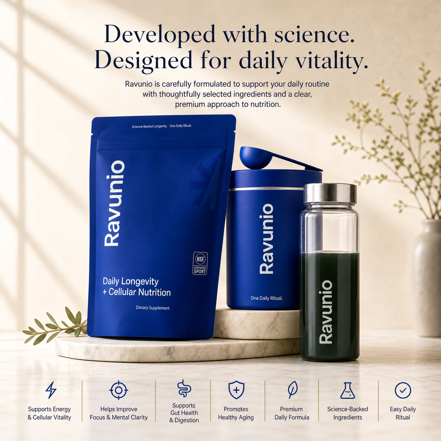 Ravunio Daily a > Longevity Bundle.