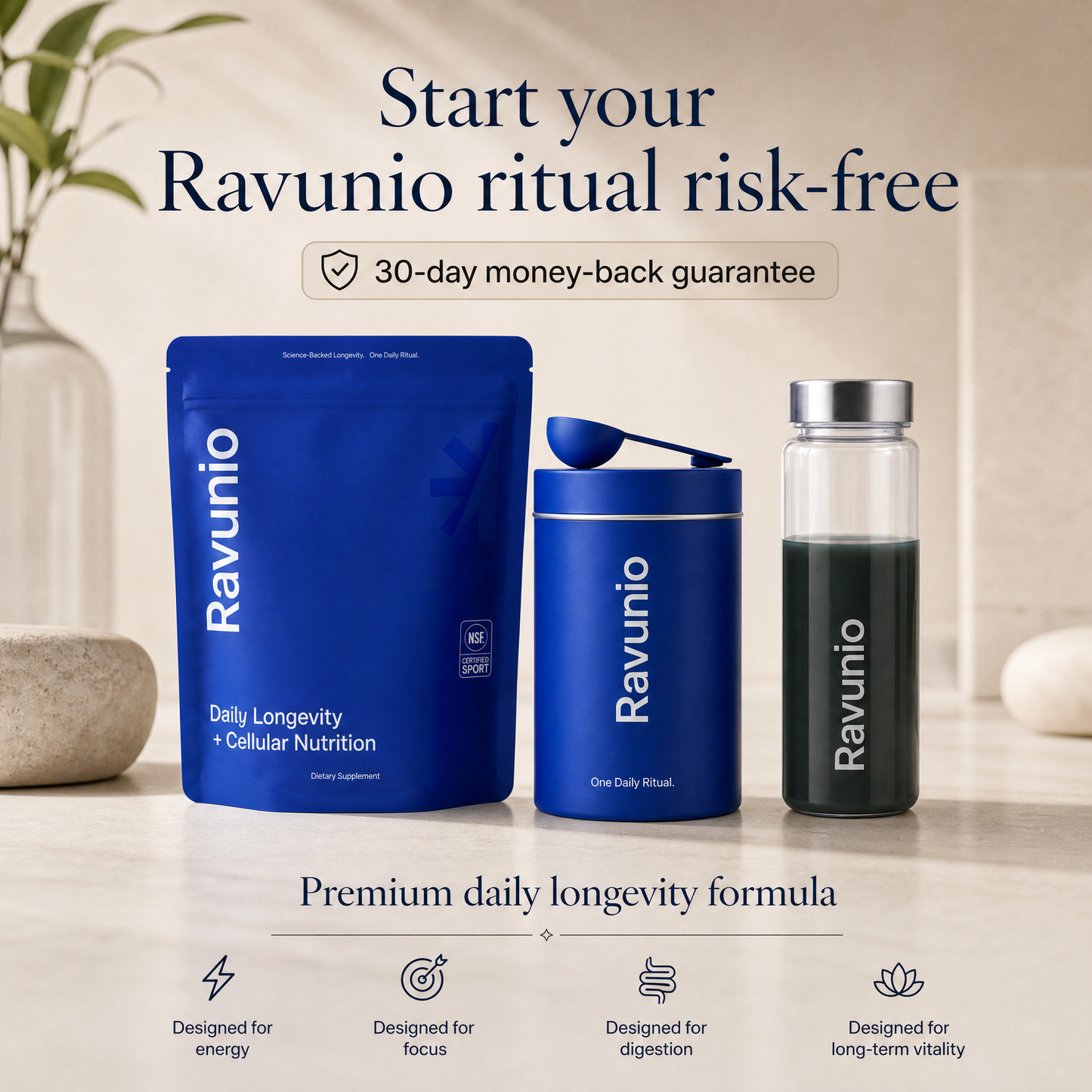 Ravunio Daily a > Longevity Bundle.