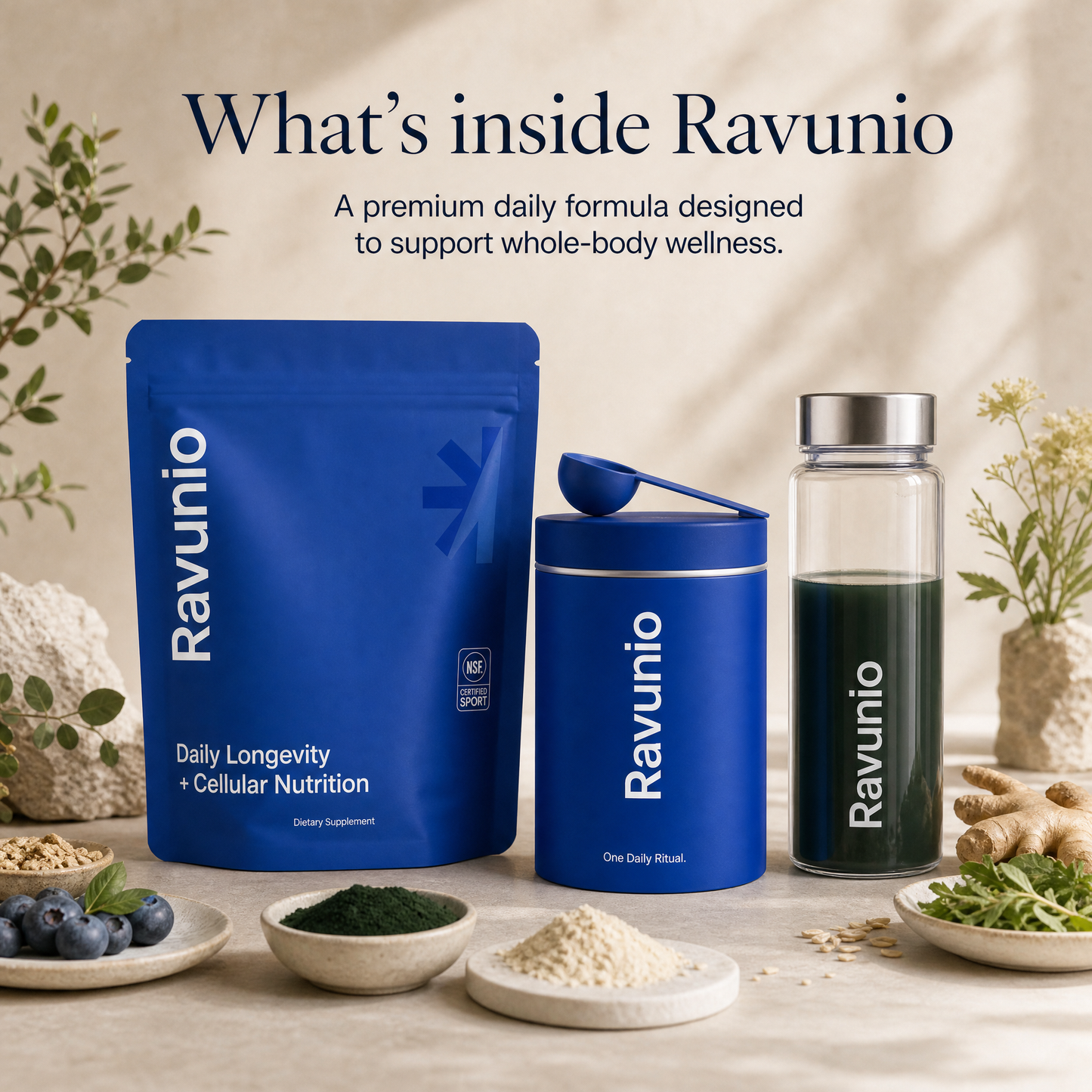 Ravunio Daily a > Longevity Bundle.