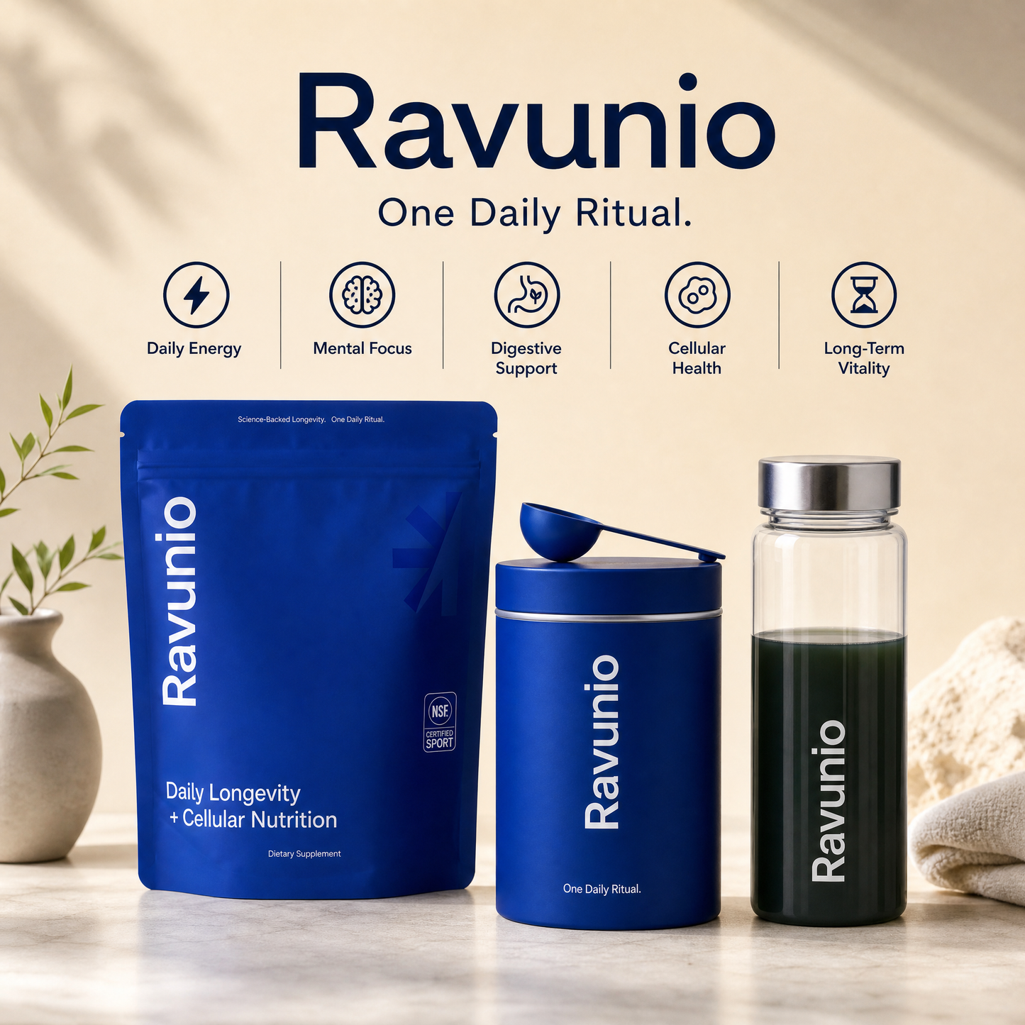 Ravunio Daily a > Longevity Bundle.